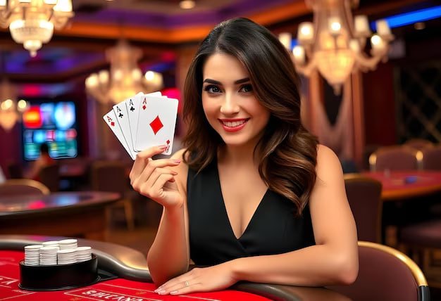 Pengguna membaca cashback melalui ponsel
